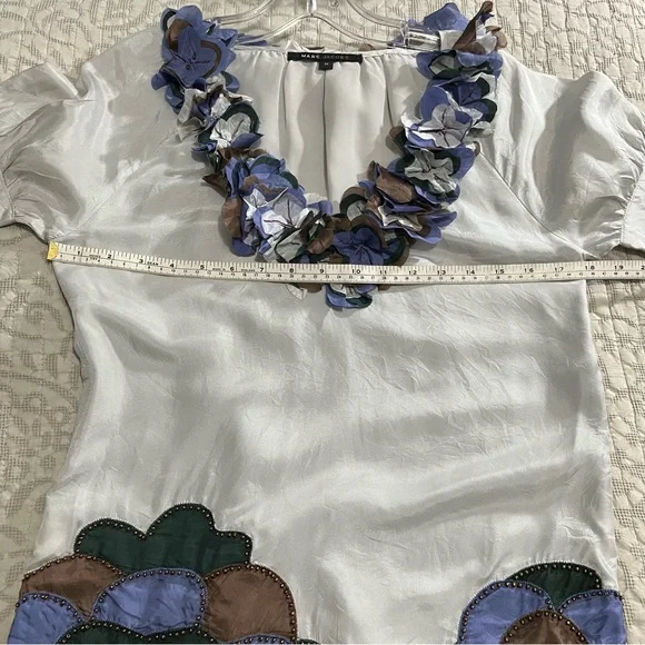 Marc Jacobs Multicolor Ruffle Blouse - Picture 13 of 16